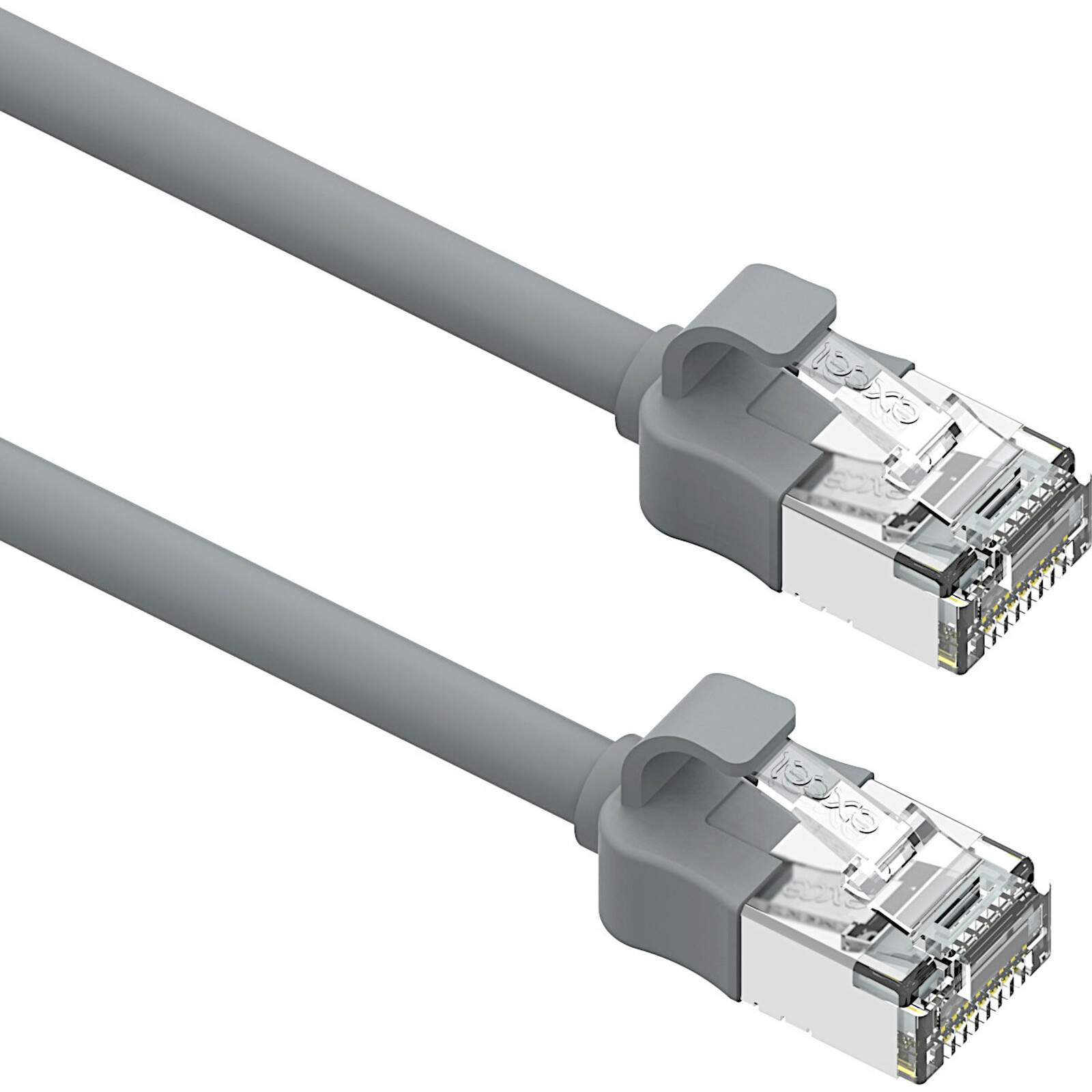 Excel Cat6A Mini Patch Lead 28AWG LSOH Blade Booted - 0.2m