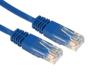 Cat5e UTP RJ45 Ethernet Patch Cable 10m - Blue - 26AWG