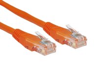 Cat5e UTP RJ45 Ethernet Patch Cable 0.5m - Orange
