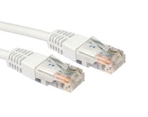 Cat6 UTP RJ45 Ethernet Patch Lead 0.5m - White