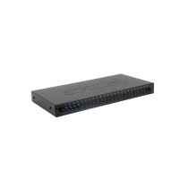 Excel Enbeam 24 Way Singlemode Fibre Optic Panel 4 LC Duplex (8 Fibre) Blue