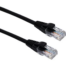 Excel Cat5e UTP RJ45 Ethernet Patch Lead LSOH 10m Black