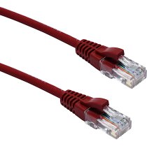 Excel Cat5e UTP RJ45 Ethernet Patch Lead LSOH 2m Red