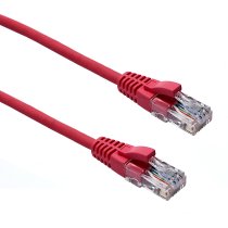 Excel Cat6 UTP RJ45 Ethernet Patch Lead LSOH 0.3m Pink (Pack 10)