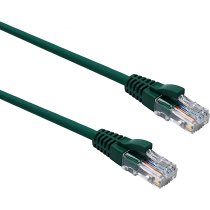 Excel Cat6 UTP RJ45 Ethernet Patch Lead LSOH 1.5m Green