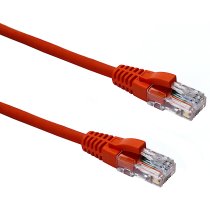 Excel Cat6 UTP RJ45 Ethernet Patch Lead LSOH 20m Orange