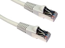Cat6A S/FTP RJ45 Ethernet Patch Cable 30m - Grey