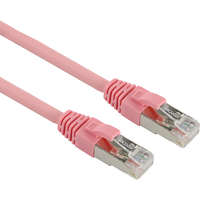 Excel Cat5e UTP RJ45 Ethernet Patch Lead LSOH 0.3m Pink (Pack 10)