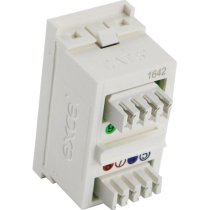 Excel Cat5e UTP RJ45 Standard Module - White