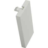 Excel RJ45 Full Width Blank Insert – Faceplate/Module Filler - White