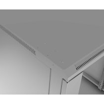 Excel 6U Wall Mounted Cabinet – WR400, 400mm Deep, Grey, Fully Assembled