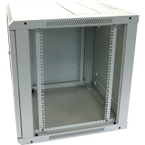 Excel 6U Wall Mounted Cabinet – WR400, 400mm Deep, Grey, Fully Assembled