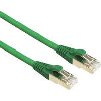 Excel Cat6A F/FTP RJ45 Ethernet Patch Cable LS0H 1m - Green