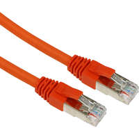Excel Cat6A F/FTP RJ45 Ethernet Patch Cable LS0H 5m - Orange