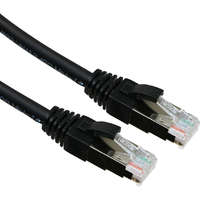 Excel Cat6A F/FTP RJ45 Ethernet Patch Cable LS0H 3m - Black