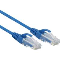 Excel Cat6 UTP Mini RJ45 Ethernet Patch Lead LS0H 2m - Blue