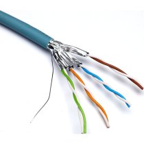 Excel Cat6A U/FTP Cable – 500m, B2ca, LS0H, Aqua (190-191)