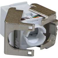 Excel Cat6A UTP Unscreened Low Profile Keystone Jack Toolless - White (Box 24)