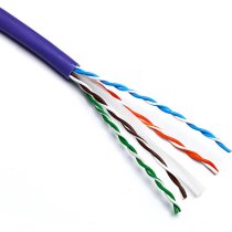 Excel Cat6 U/UTP Cable - 305m Box, LSOH, 23AWG, B2ca, Violet - 190-071