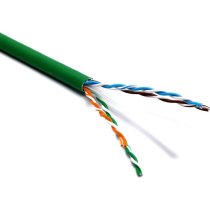 Excel Cat6 U/UTP Cable - 305m Box, LSOH, 23AWG, B2ca, Green - 190-073