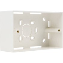 2 Gang 37mm Deep Back Box