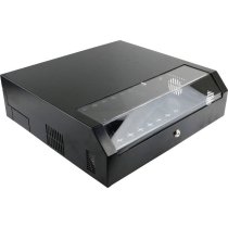 Excel VertiCab Universal Mount Network Cabinet 3U Front Mount + 2U Rear Mount WxD 500mm x 140mm Black