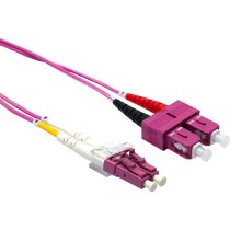 Fibre Patch Cable Duplex LC-SC 5m 50/125 OM4