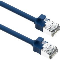 Excel Cat6A Mini RJ45 Ethernet Patch Cable 28AWG LSOH 5m Blue