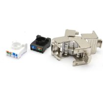 Excel Cat6A Screened Toolless Coupler (6-Pack)