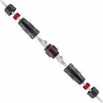 Excel Cat6A IP68 External Outdoor Field Chord Inline Coupler