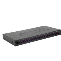 Excel Enbeam 24 Way Multimode OM4 Fibre Optic Panel 24 LC Duplex 48 Fibre + Pigtail & Cassette Violet