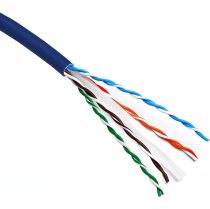 Excel Cat6 U/UTP Cable – 305m Box, LS0H, 23 AWG, Dca, Blue – 100-098