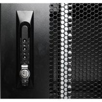 Excel Environ CL800 42U Co-Location Data Cabinet – 800x1000mm – 2 Compartments – Vented – Black – Flat Pack
