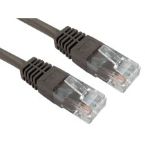 Cat5e UTP RJ45 Ethernet Patch Cable 20m - Brown - 26AWG