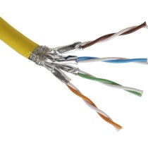 Excel Cat7A S/FTP LS0H B2ca Network Cable – 500 m Reel – Yellow – Model 190‑910