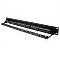 Cables Direct 24 Port STP Cat6A Patch Panel - In-line coupler