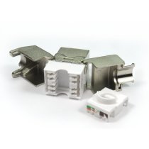 Cables Direct Cat6A Shielded Keystone Jack - Toolless
