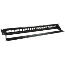 Cables Direct 24 Port Unloaded Patch Panel - Unshielded