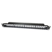 Cables Direct 24 Port Unloaded Patch Panel - Unshielded