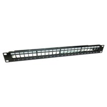 Cables Direct 24 Port Unloaded Patch Panel - Shielded
