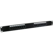 Cables Direct 16 Port Cat5e Patch Panel - UT-899216