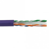 Cables Direct CAT6 U/UTP Cable - 305m Box, LSOH, 23 AWG, DCA, VIOLET - TC-600EA-LSZH