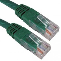 Cat6 UTP RJ45 Ethernet Patch Lead 0.15m - Green