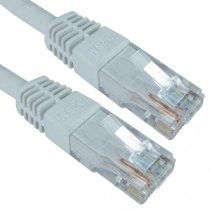 Cat6 UTP RJ45 Ethernet Patch Lead 0.15m - White