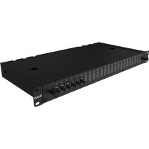 Excel Enbeam 24 Way Multimode Fibre Optic Panel 6 LC Duplex (12 Fibre)