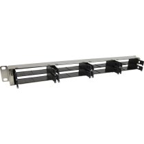 Excel ExpressNet 8-Module Unloaded Modular Panel 1U Silver