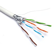 Excel Cat6A U/FTP Cable – 500m, Dca, LS0H, White (100-992)