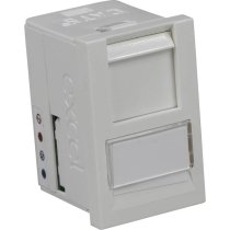 Excel Cat5e UTP RJ45 6C Module - White
