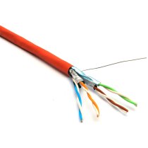 Excel Cat6A U/FTP Cable – 305m, B2ca, LS0H, Orange (190-191-OR-305M)