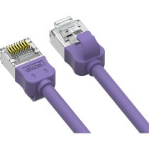 Excel Cat6A Mini RJ45 Ethernet Patch Cable 28AWG LSOH 5m Violet